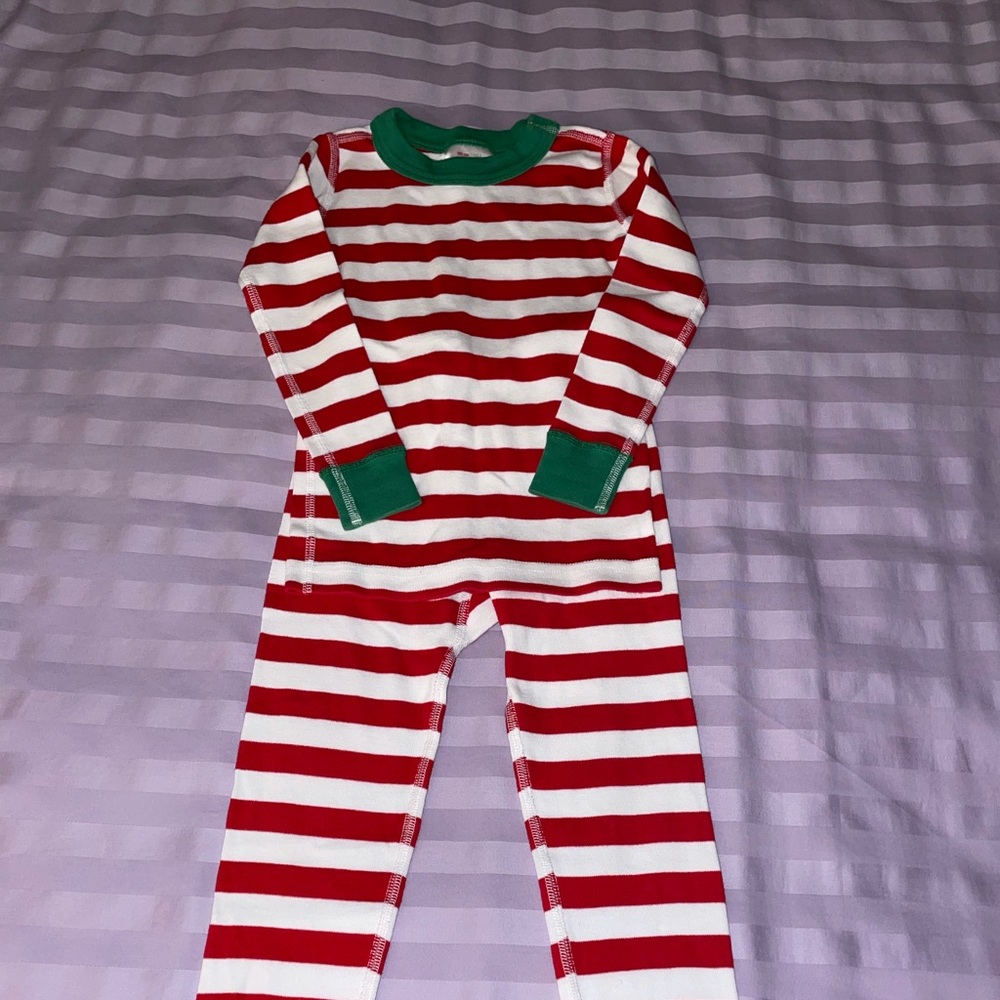 Hannah Andersson stripped pajama set size 90cm/3